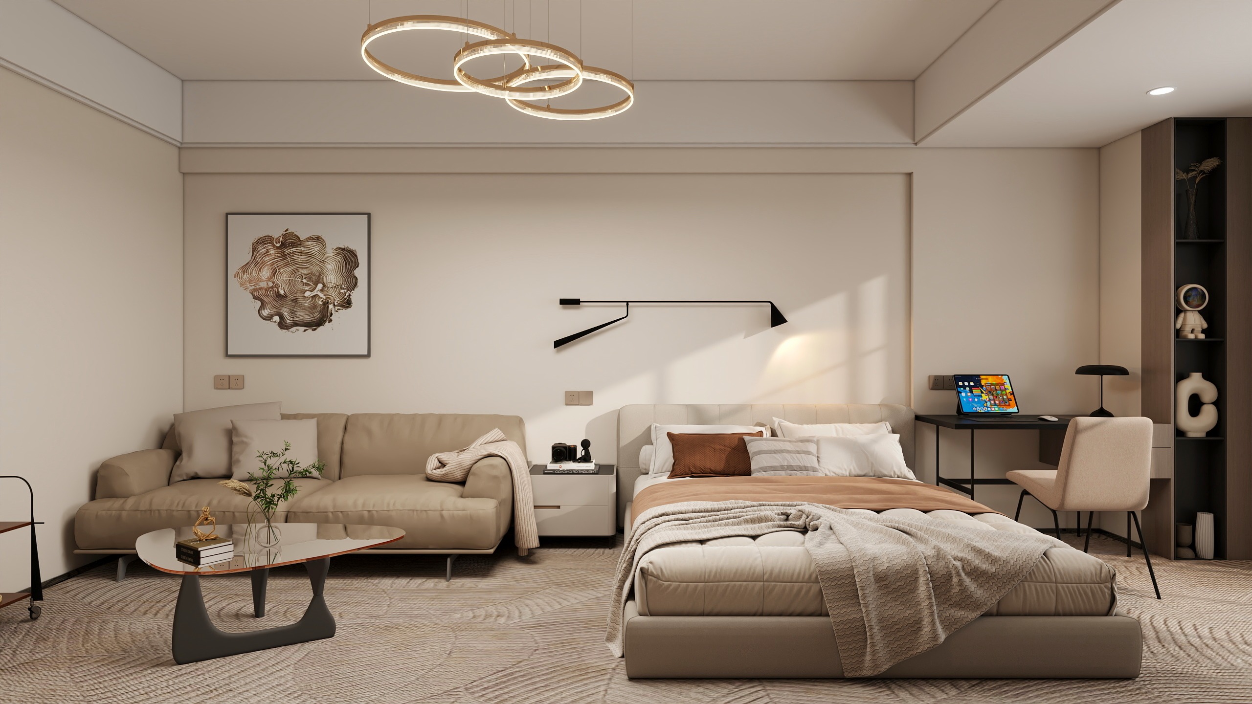 设计汪老师-西城新天地麦比中心39㎡-装修设计方案