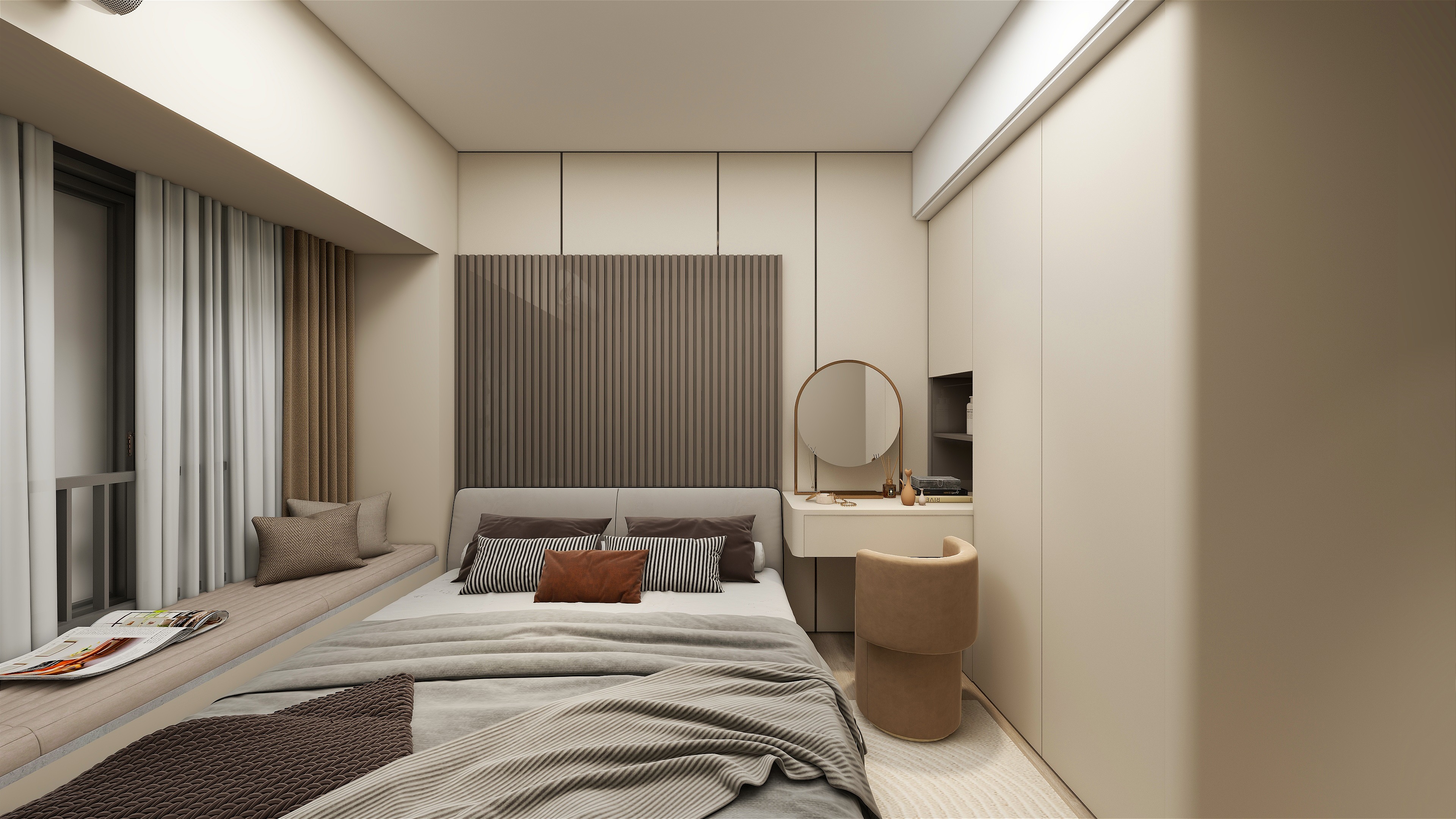 广州全屋定制设计师朱兴-远洋风景装修效果图