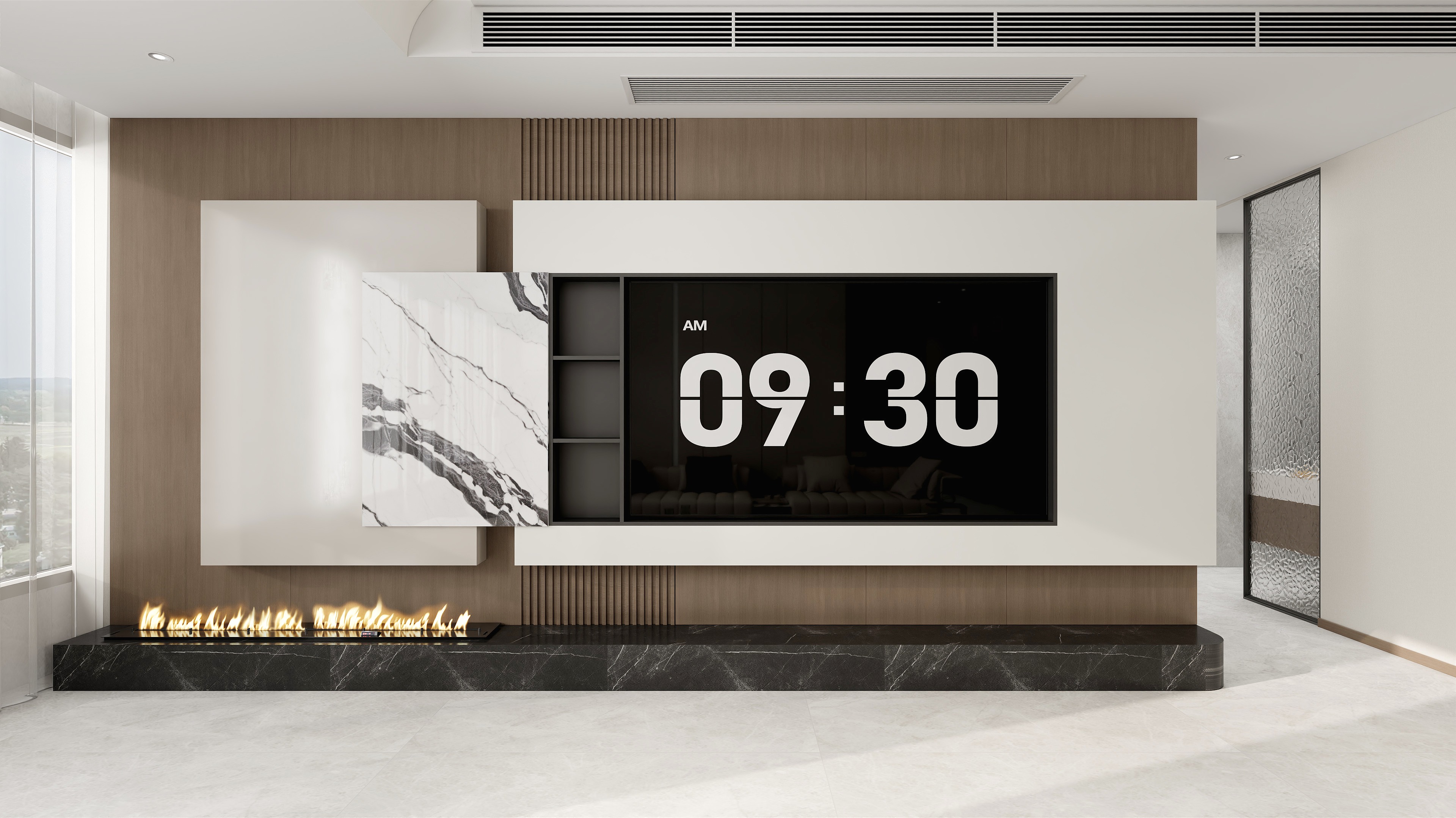 新蔡红星亚丹1_-君悦蓝庭4期大套西户-装修设计方案