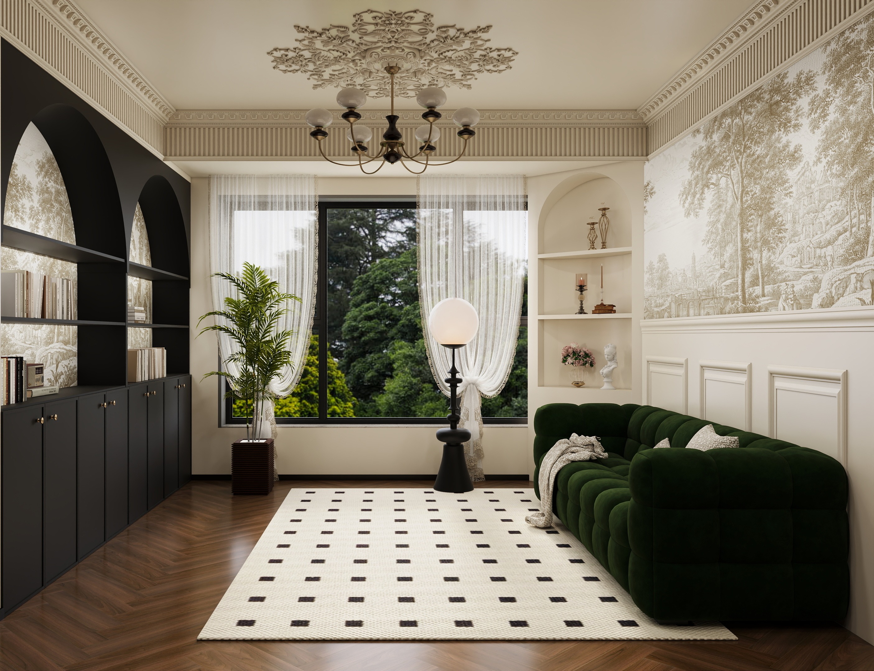 迷糊设计33-伦敦德里小调南洋复古-装修设计方案