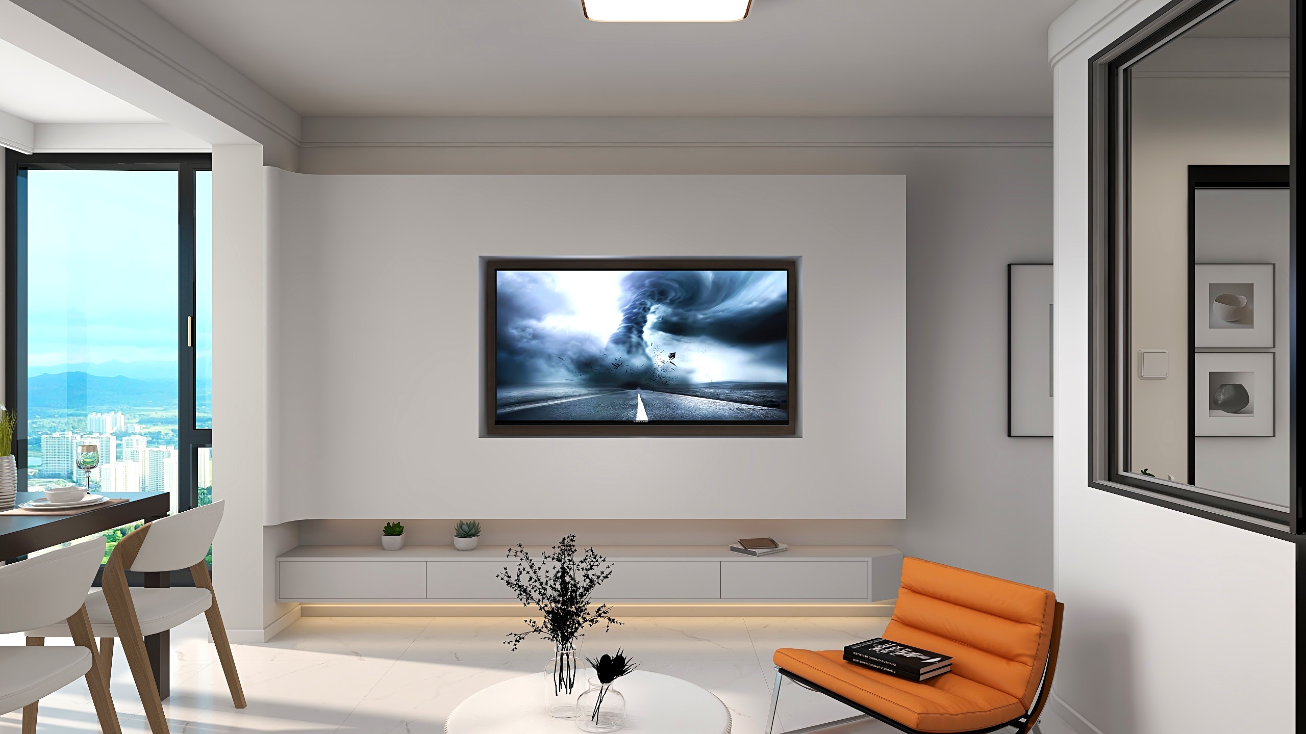 北京天时名匠装饰-新华联家园北区80平2居现代原木设计-装修设计方案