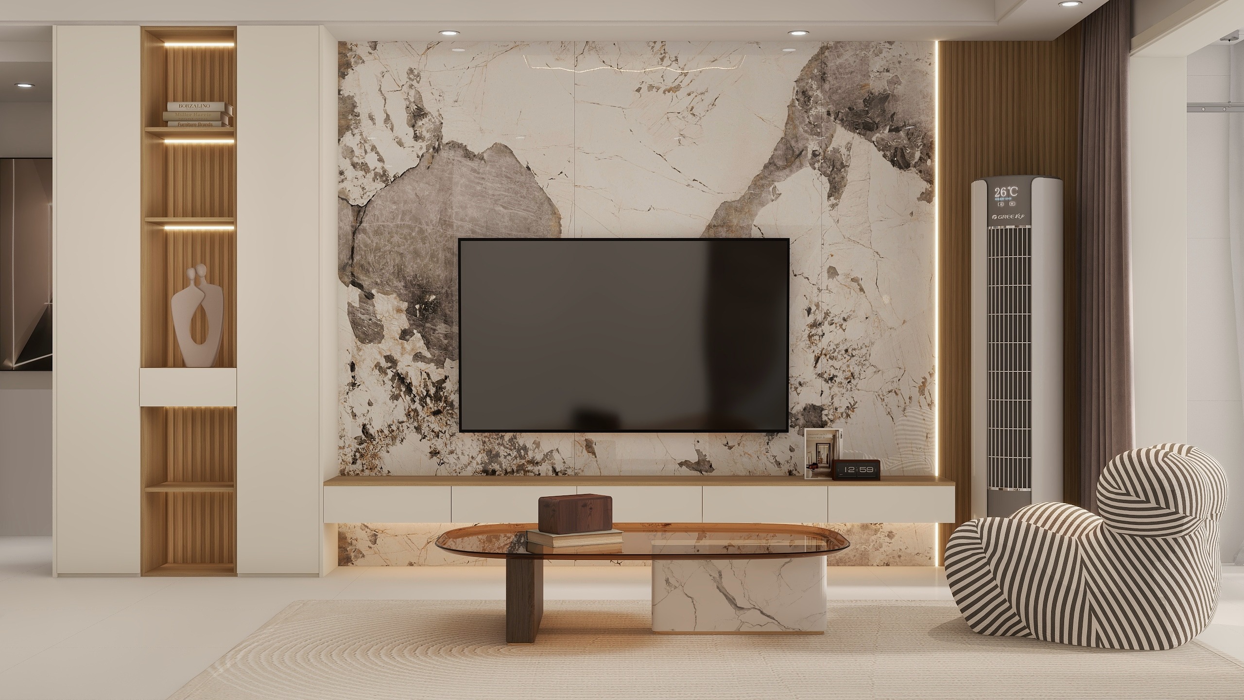 刘警-117㎡4室装修效果图