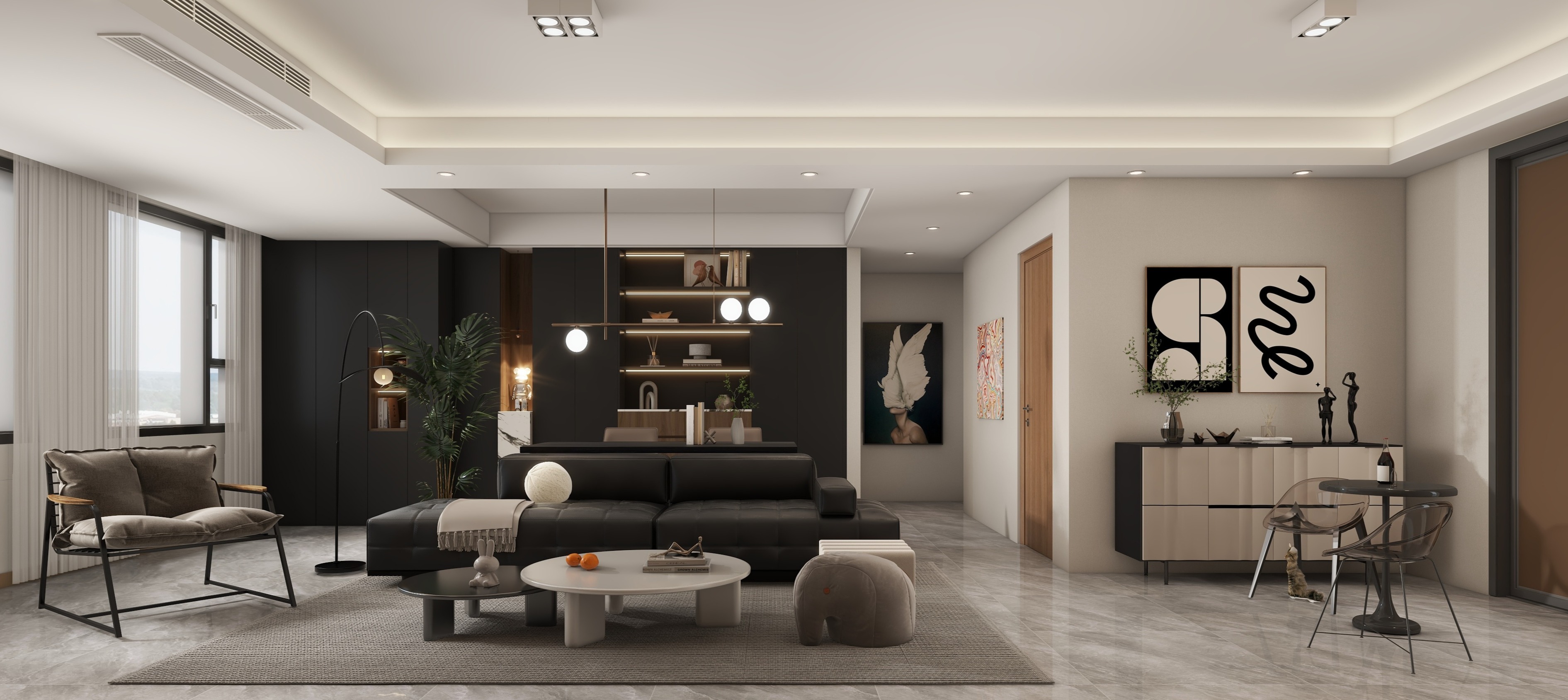 周赛vB-三盛中城效果图第三稿-装修设计方案