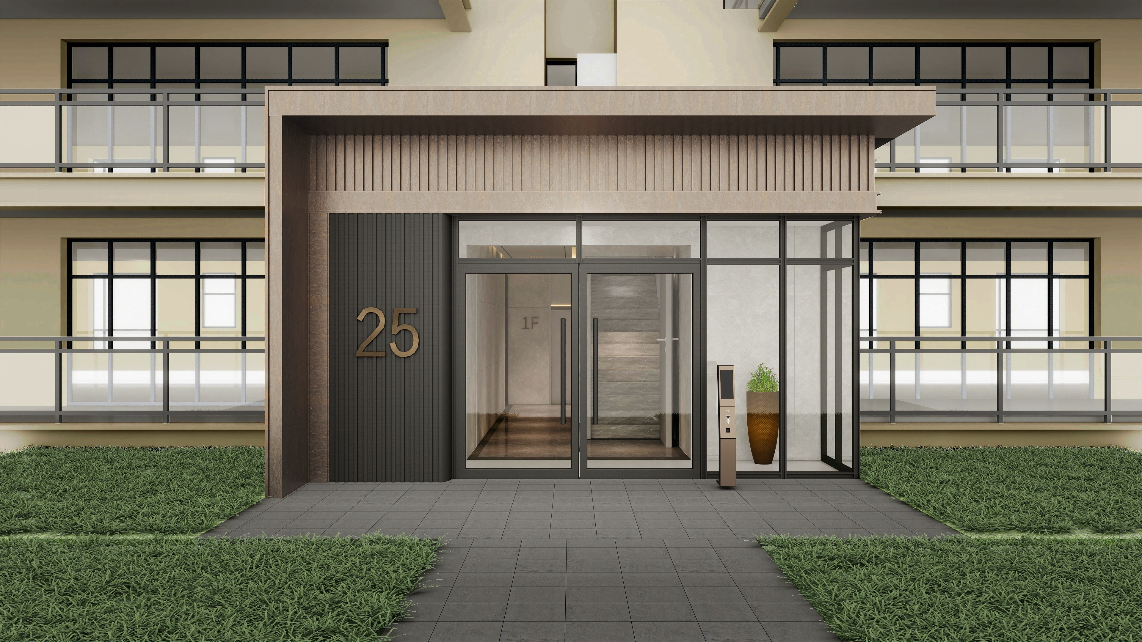 舒大宝ODUa-单元门头-装修设计方案