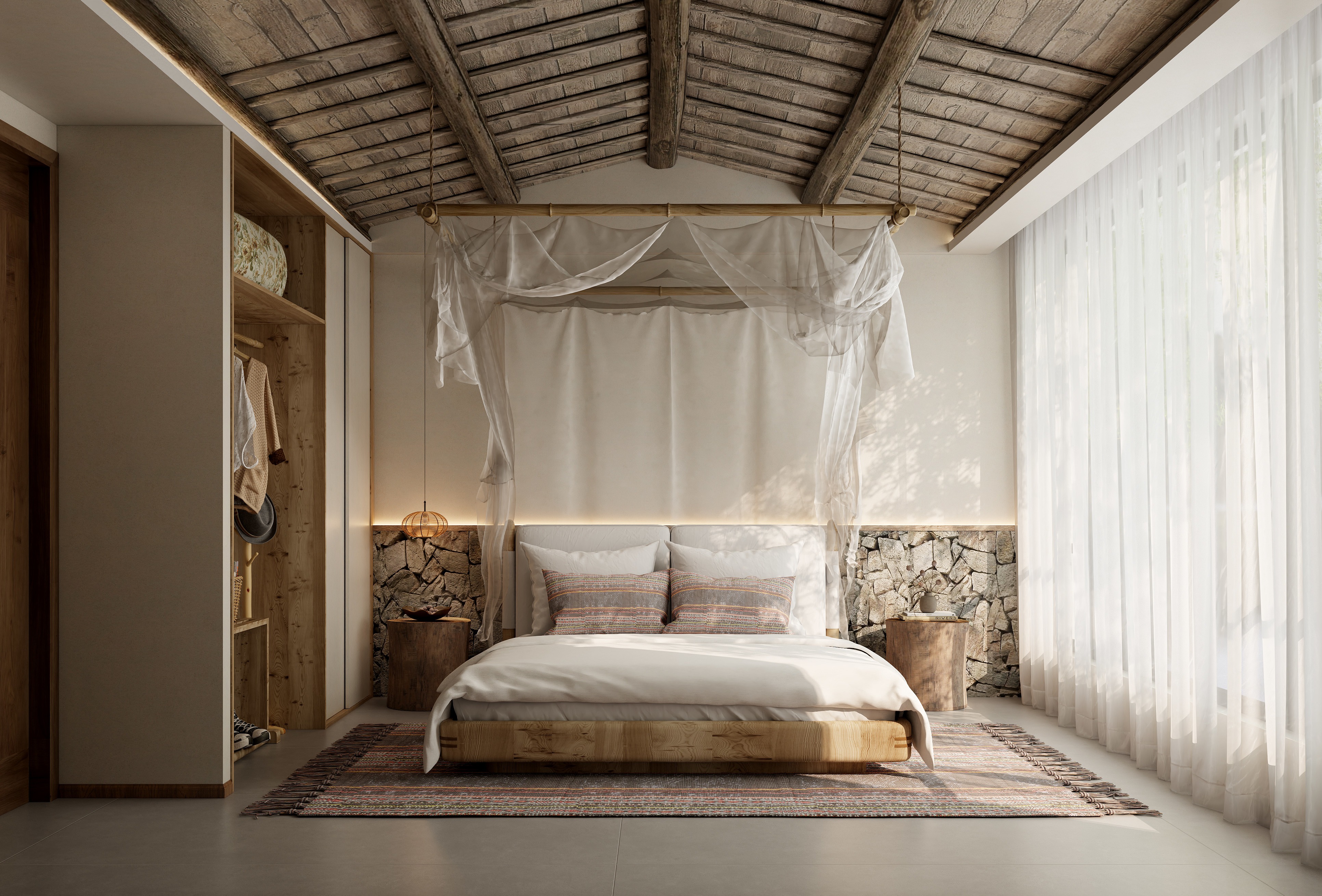 Jerry-空间设计-自然之美-诧寂-装修设计方案