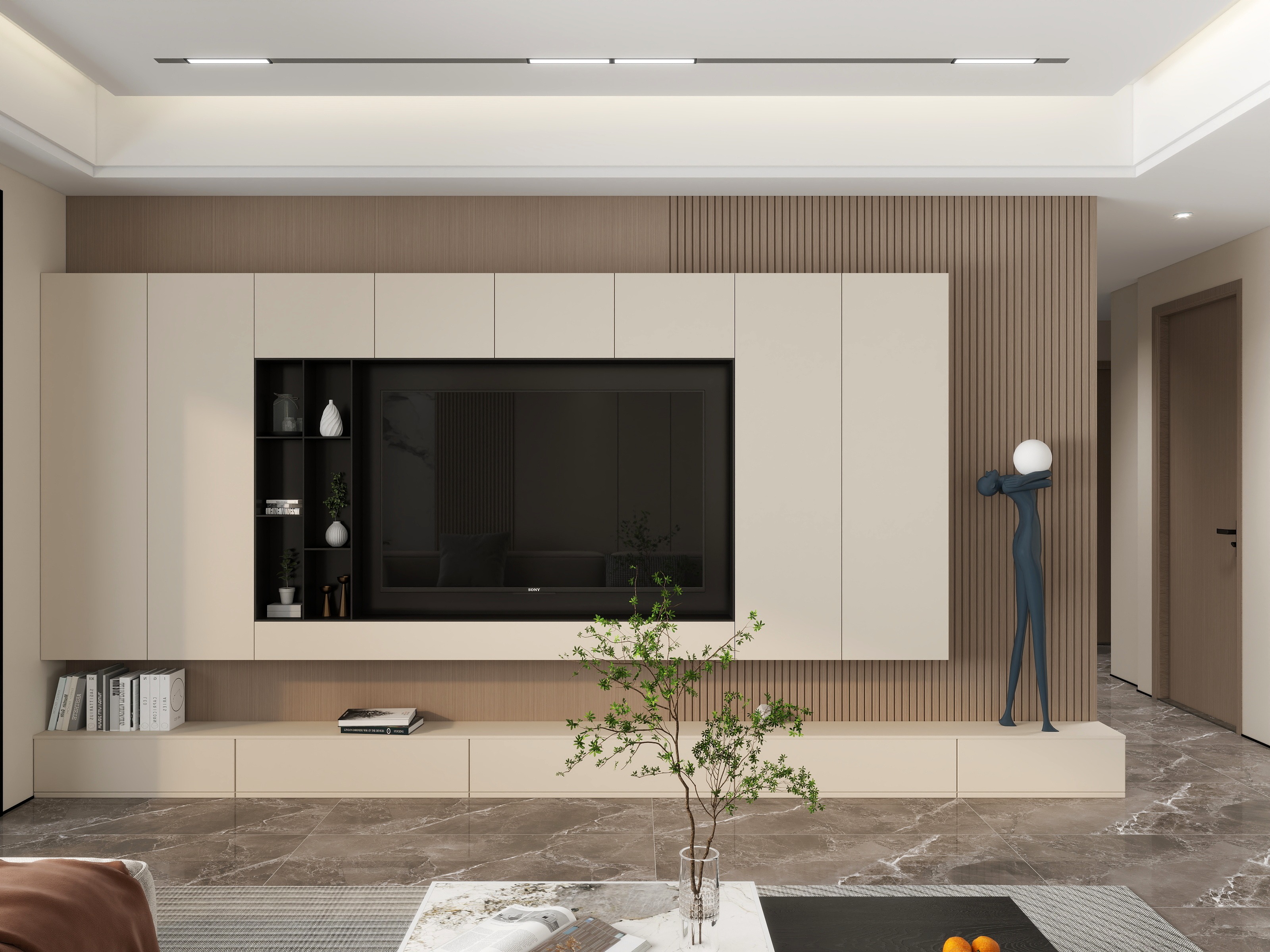 Designer丶李-阳光城134㎡4室装修效果图