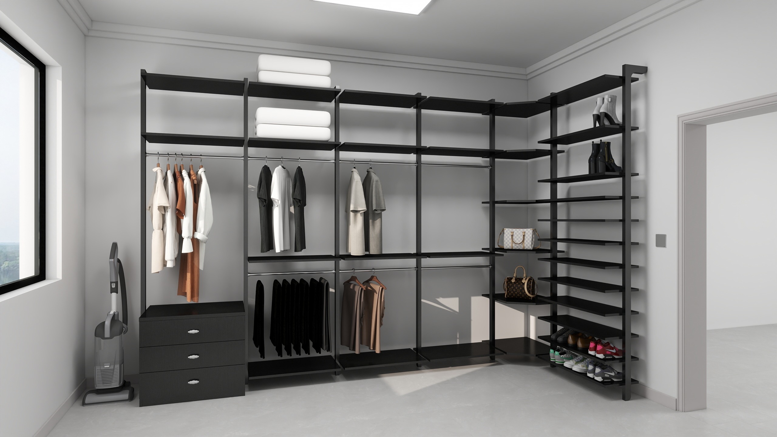 室内设计189****106-余小良作品·515地矿所衣帽间-装修设计方案