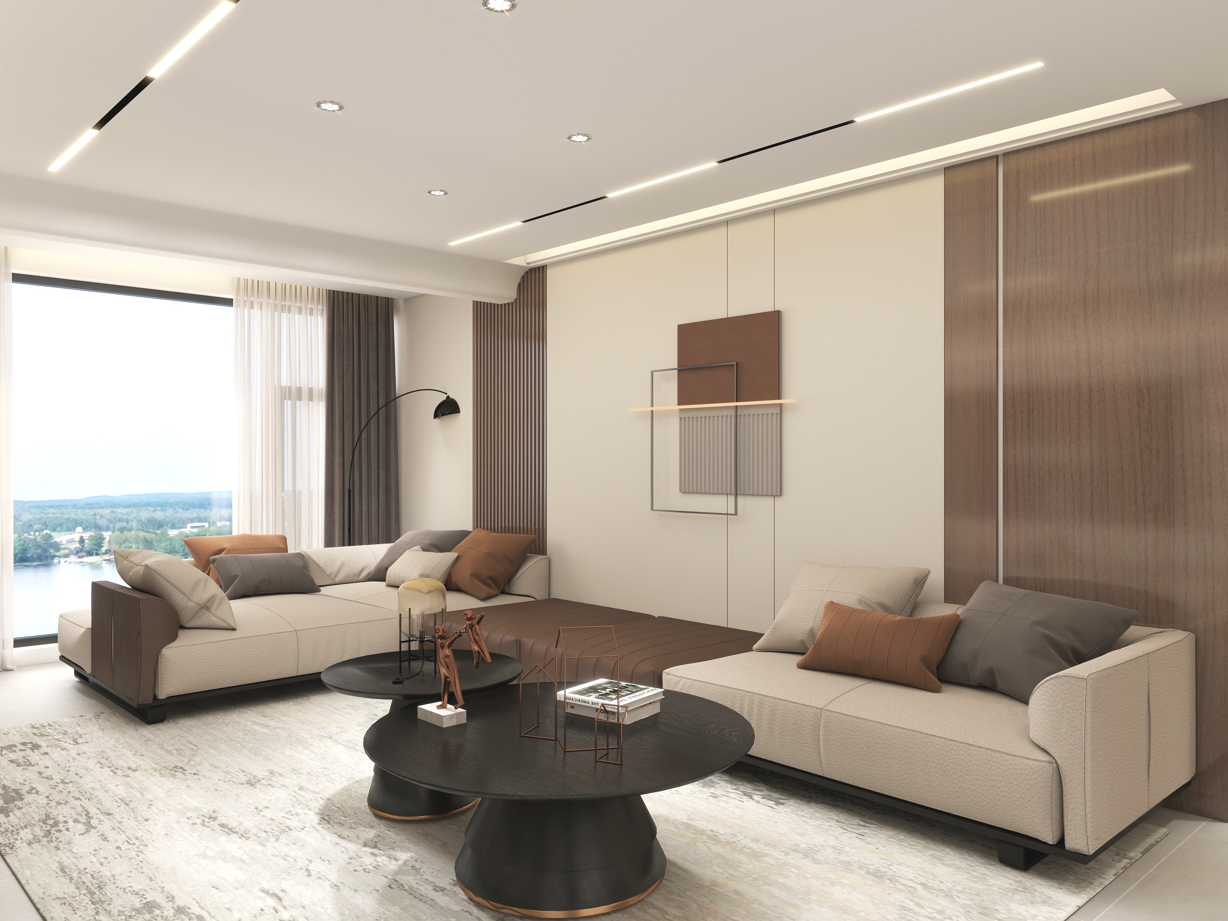 吴武-亿兆元140平方4室装修效果图