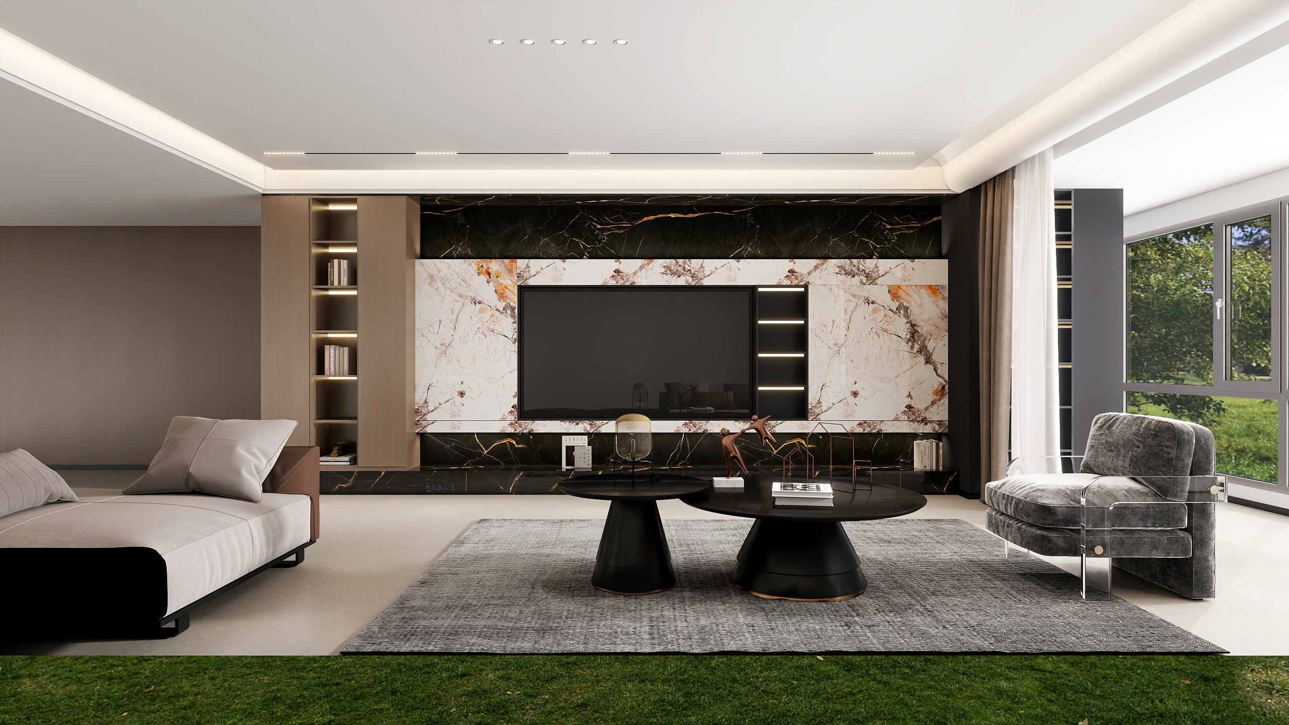 全案设计师-笑笑-美的广场-装修设计方案