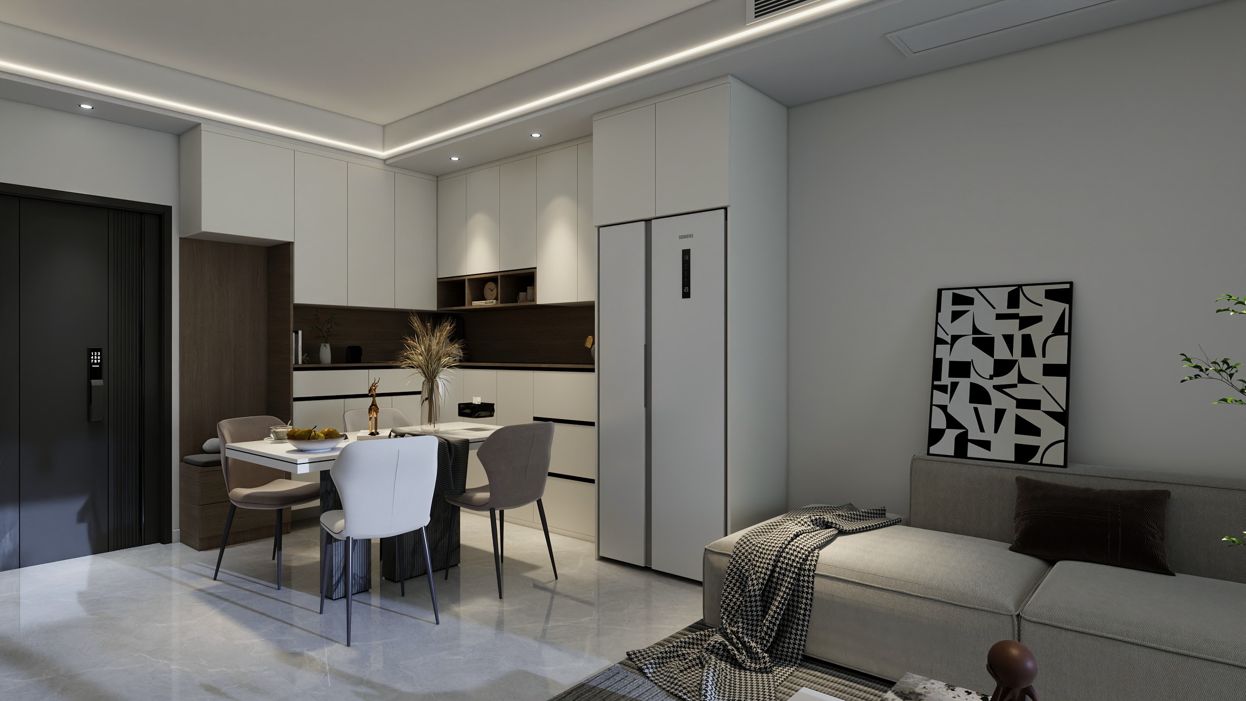 晓龙丨设计师Alan-豫森公馆-106-装修设计方案