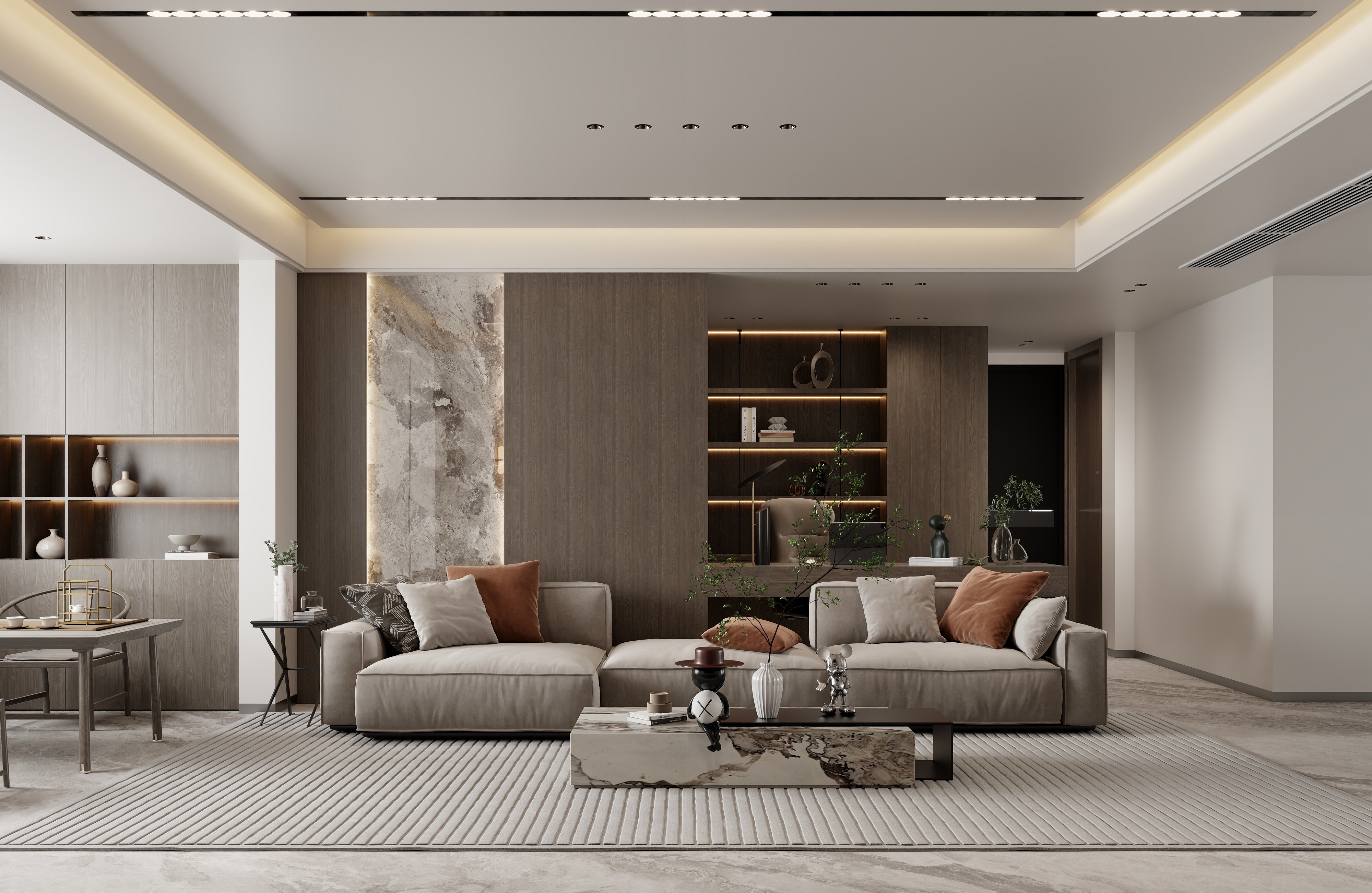 LyRavon-意式轻奢-莱梵空间设计-装修设计方案