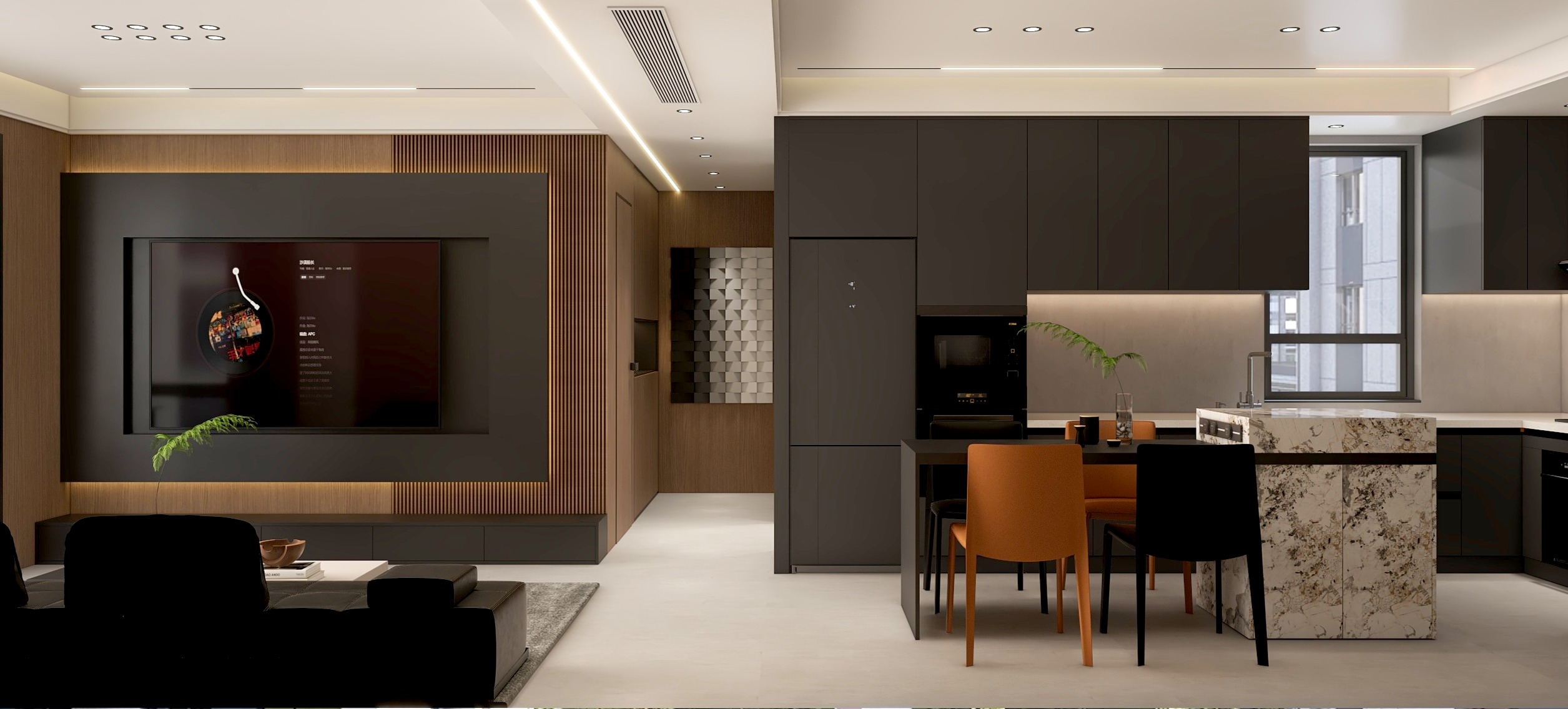 小蜻蜓1-89㎡2室-装修设计方案