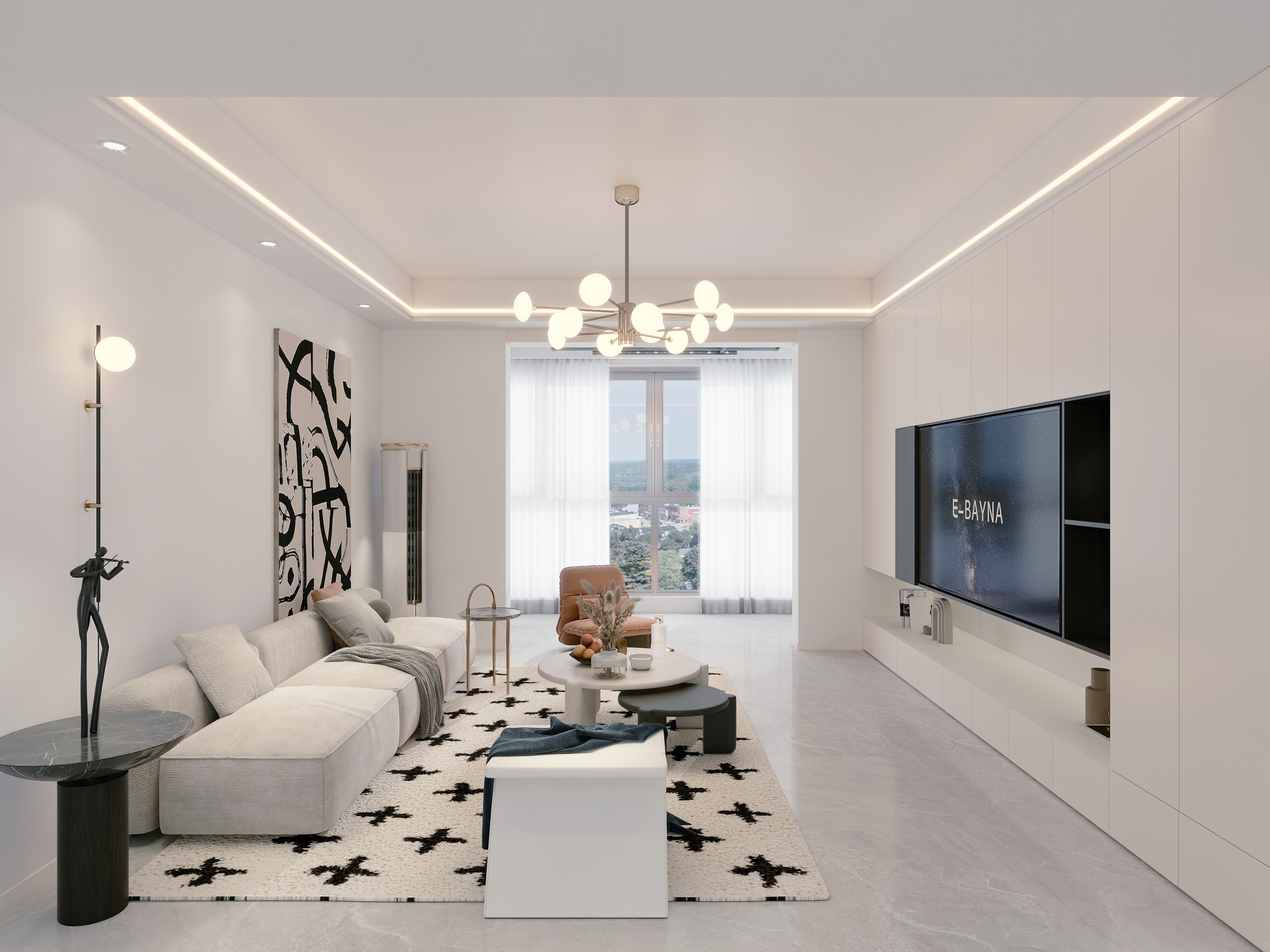 尚景花苑4栋502 落地-装修设计方案