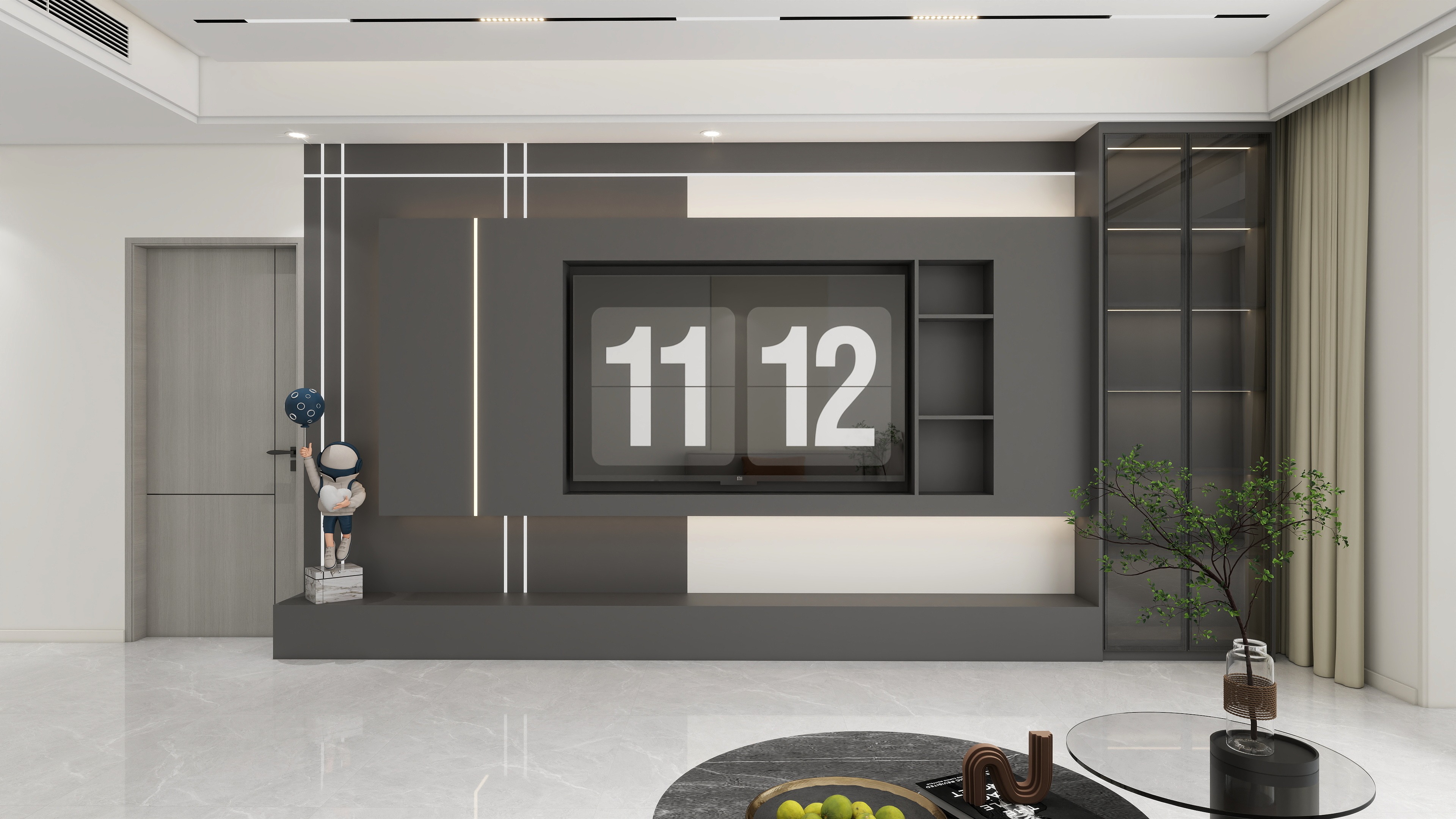 南阳尚层全屋定制--富贵门装修效果图