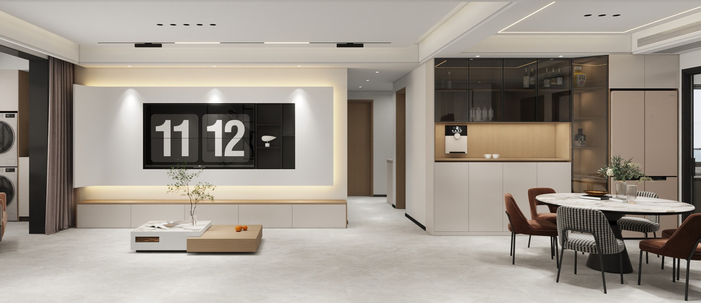 AnZii-惠诚雅苑126平-装修设计方案