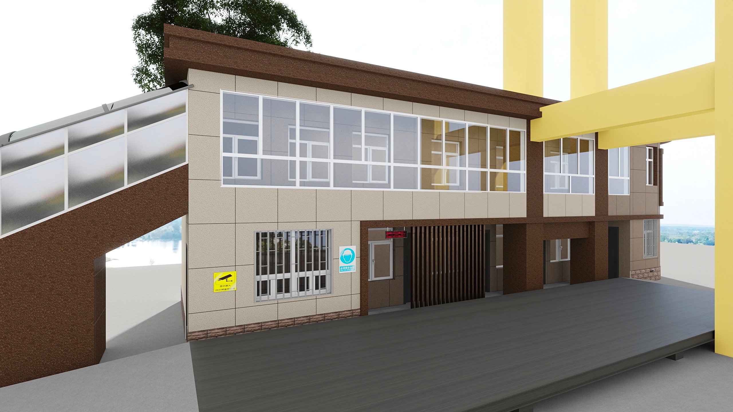 张凯富-湘汾煤矿办公楼-装修设计方案