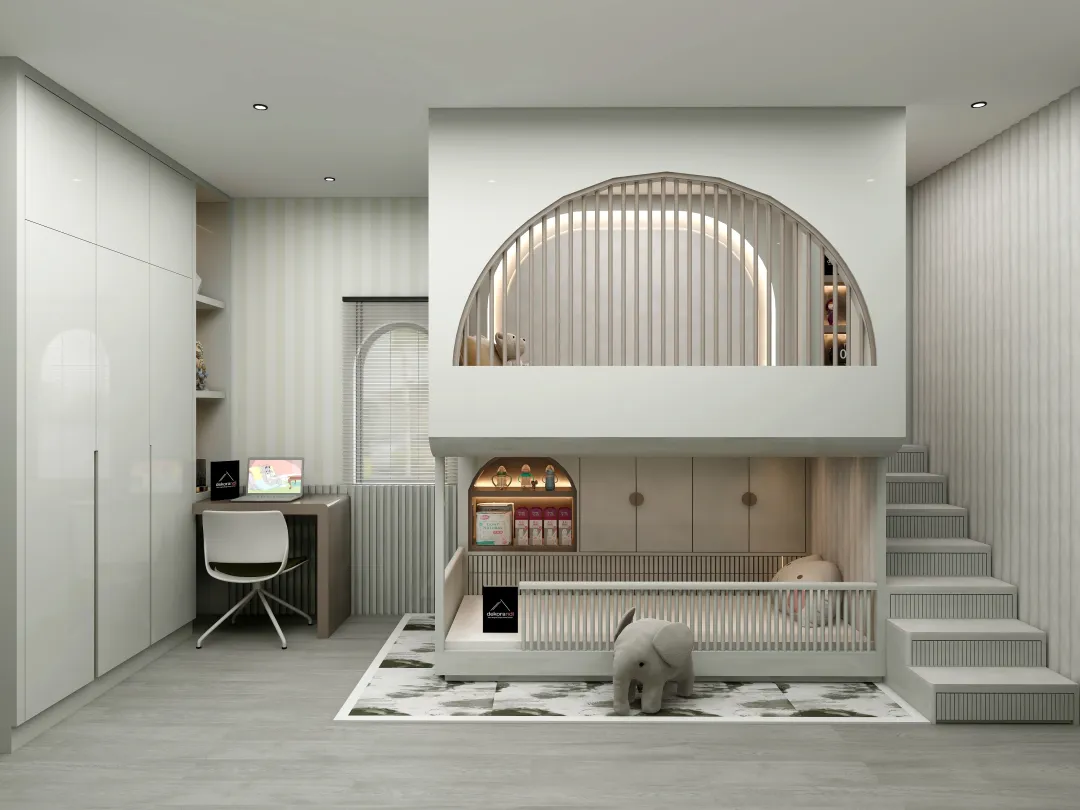 mimairobles97的装修设计方案:Kids Room Scandinavian Design by dekorandi