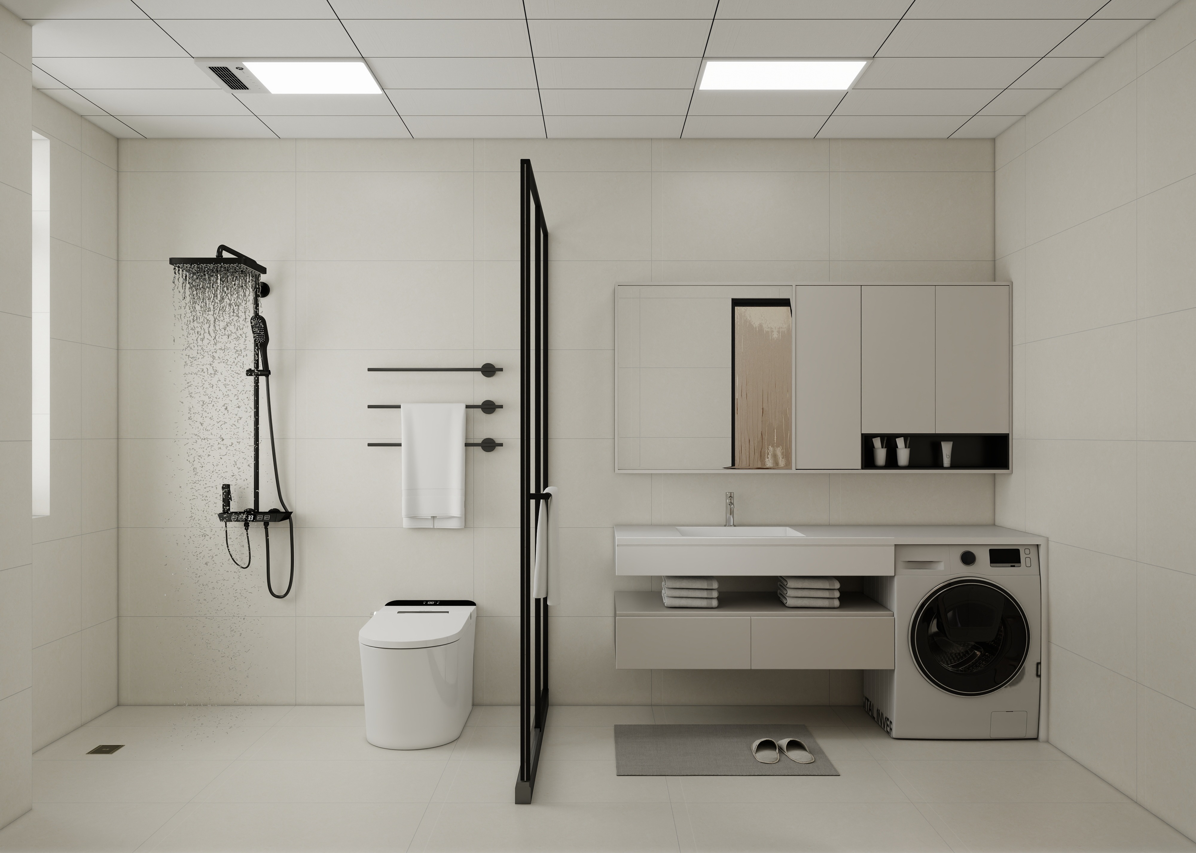 XX-DESIGN-92㎡2室装修效果图