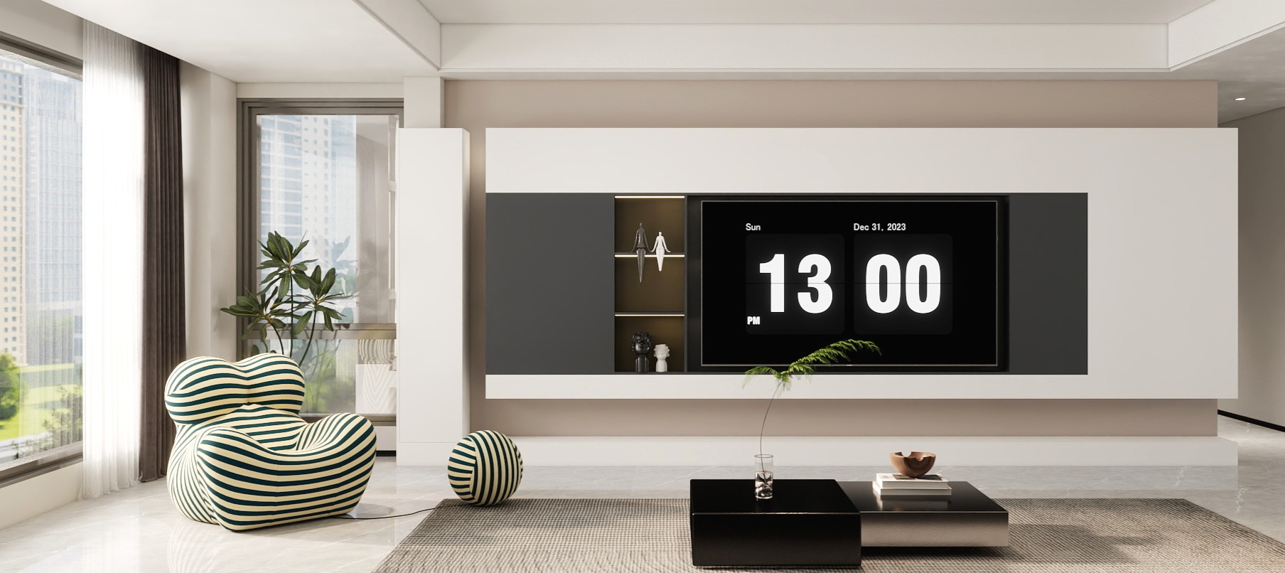 酷家小贤-121㎡3室-装修设计方案