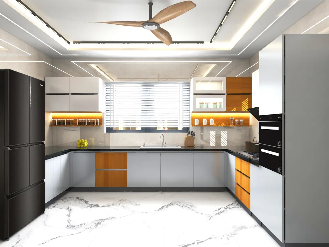 dcraftinterior的装修设计方案:contemporary style kitchen 