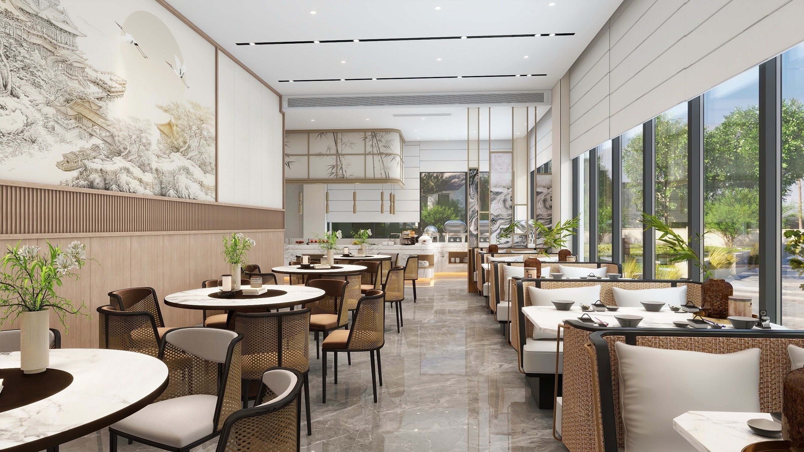 RYDESIGNER-餐厅-装修设计方案