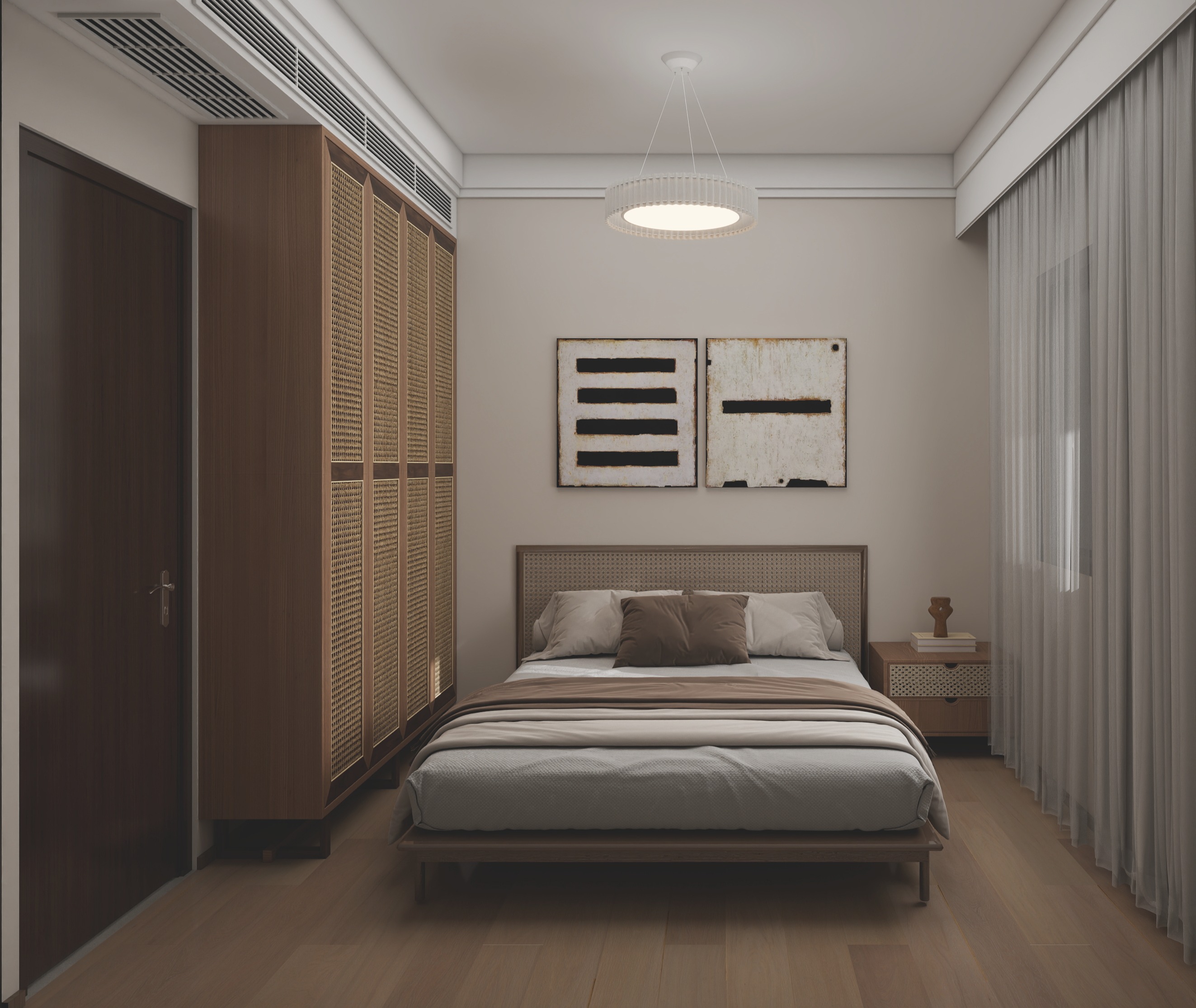 圆梦设计-碧桂园凤凰城101㎡3室装修效果图