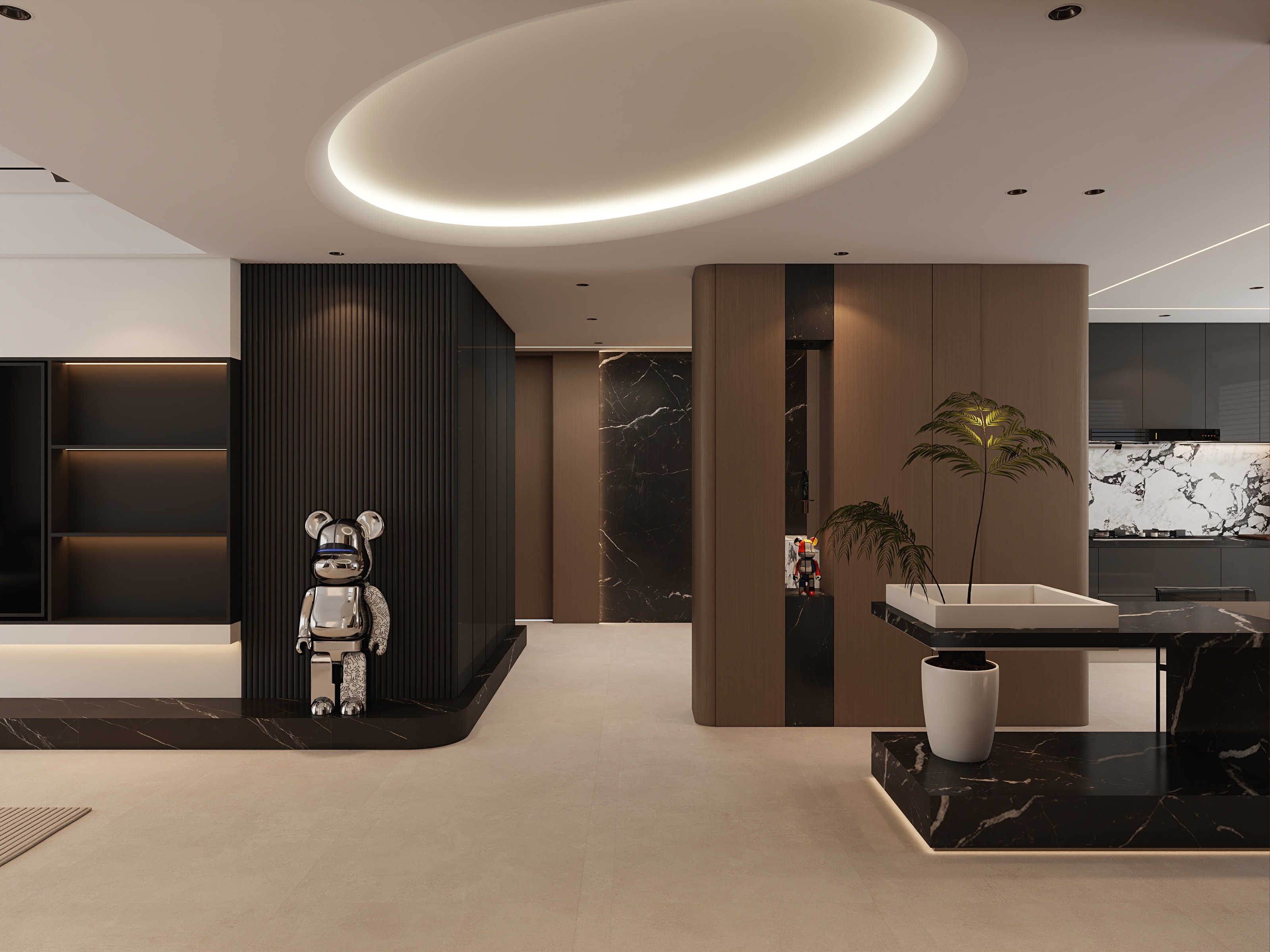 私享家全案设计-赐-芜湖客厅-首稿-装修设计方案