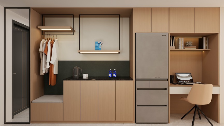 设计designerLI-53㎡2室装修效果图