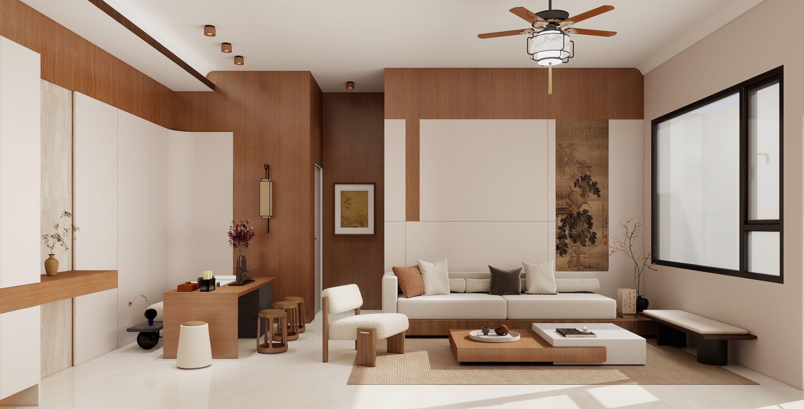 喝高乐高会长高高-175㎡2室装修效果图