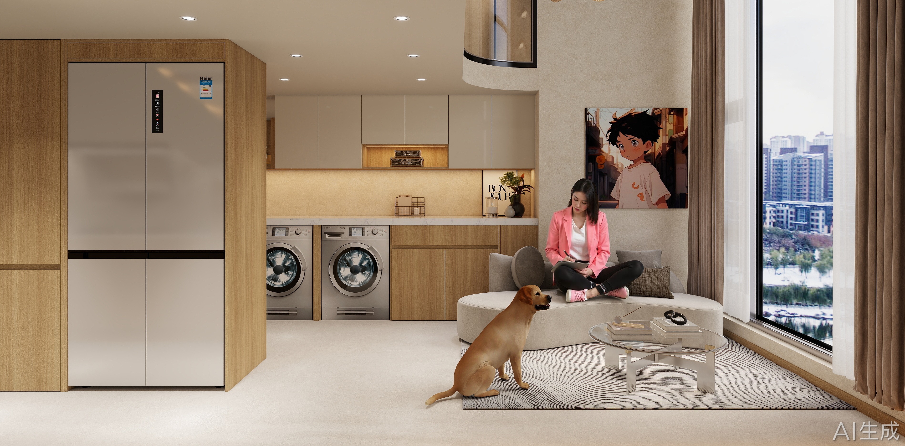 设计师-郭璇-印象生活广场装修效果图