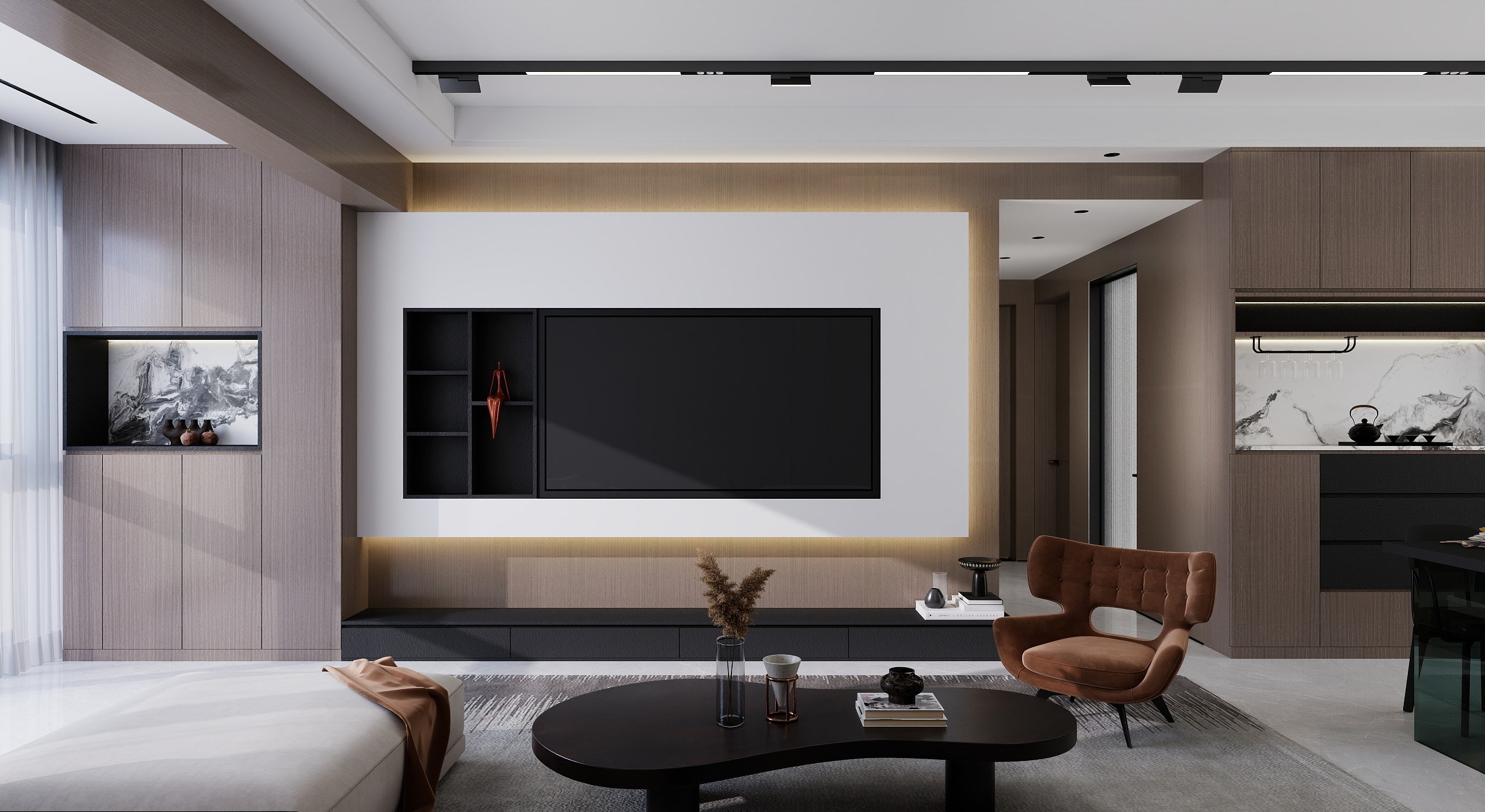 一宥设计-城市公馆意式-装修设计方案